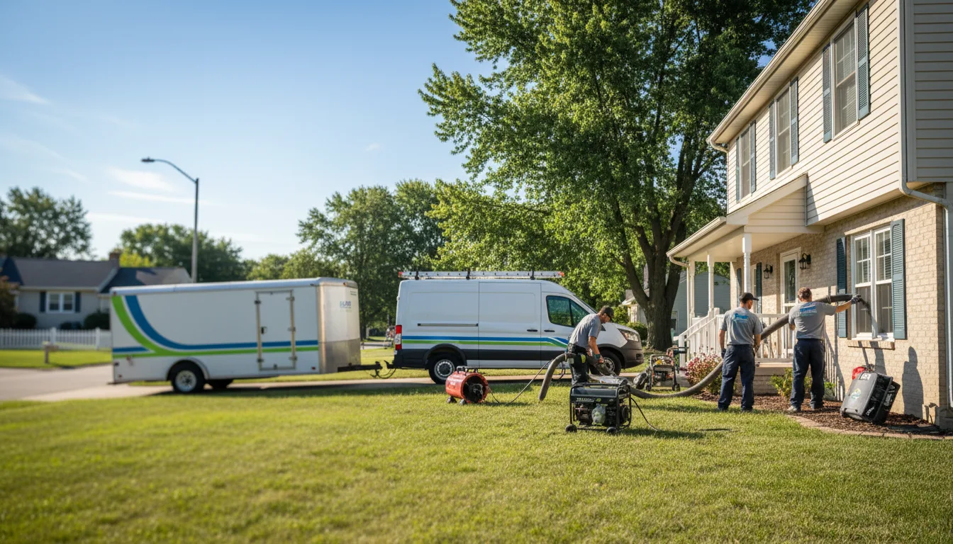 Flooded Basement Restoration And Cleanup With Repair in Lloyd, MT near me